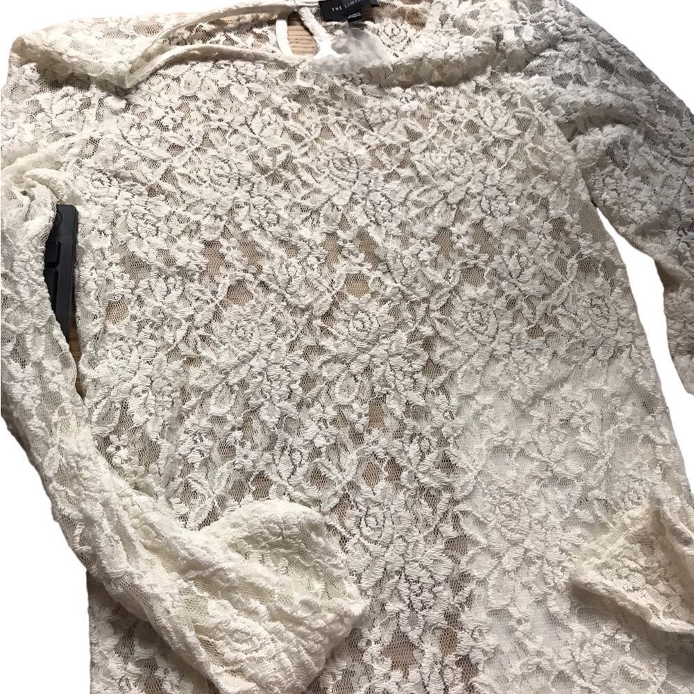 The Limited size small lace long sleeved top see pics excellent condition